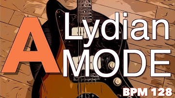 A Lydian Mode Scale - Groove Jam Backing Track