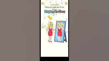 Delete Puzzle, Level 158. Make her look like The Mirror 💃🌝😆. #GamePlay