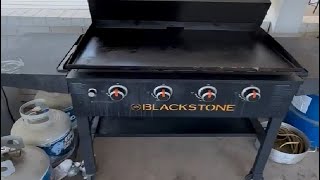 Blackstone 36 Inch Gas Griddle Cooking Station 4 Burner Flat Top Gas Grill Review Pros & cons