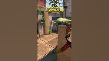 FASTEST RUSH B SMOKES ON MIRAGE #shorts #csgo