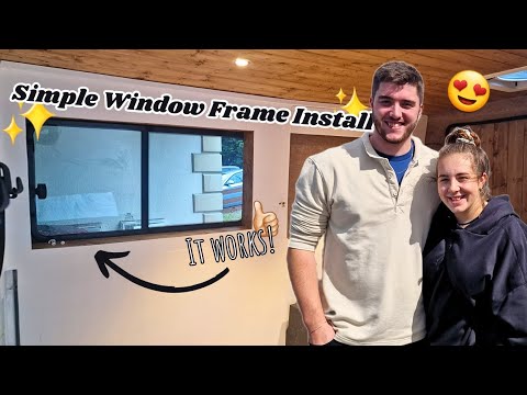 EASY Campervan Window Frame Install | DIY Ducato Van Conversion | UK ...