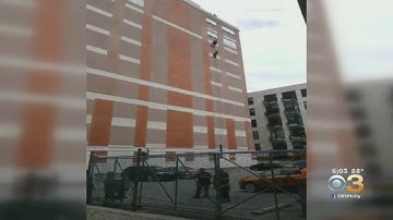 Safety Harness Saves Window Washer In Old City