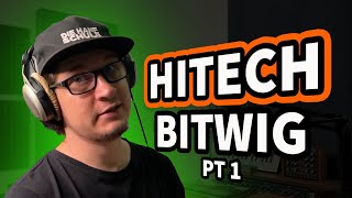 Hitech Psytrance Bitwig - Arrangement part1