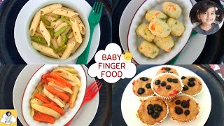 Baby Finger Foods Recipes | Baby Led Weaning Recipes | Baby finger food for 8-12 Months +