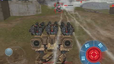 March 2018 - War Robots Test Server (iOS) - New Heavy Weapons Exodus and Flux