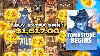 I PLAYER THE NEW TOMSBONE BEGINS SLOT!! (NOLIMIT CITY)