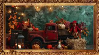 4K Frame TV Art | Rustic Autumn Charm | Framed Art for Your TV Display screenshot 4