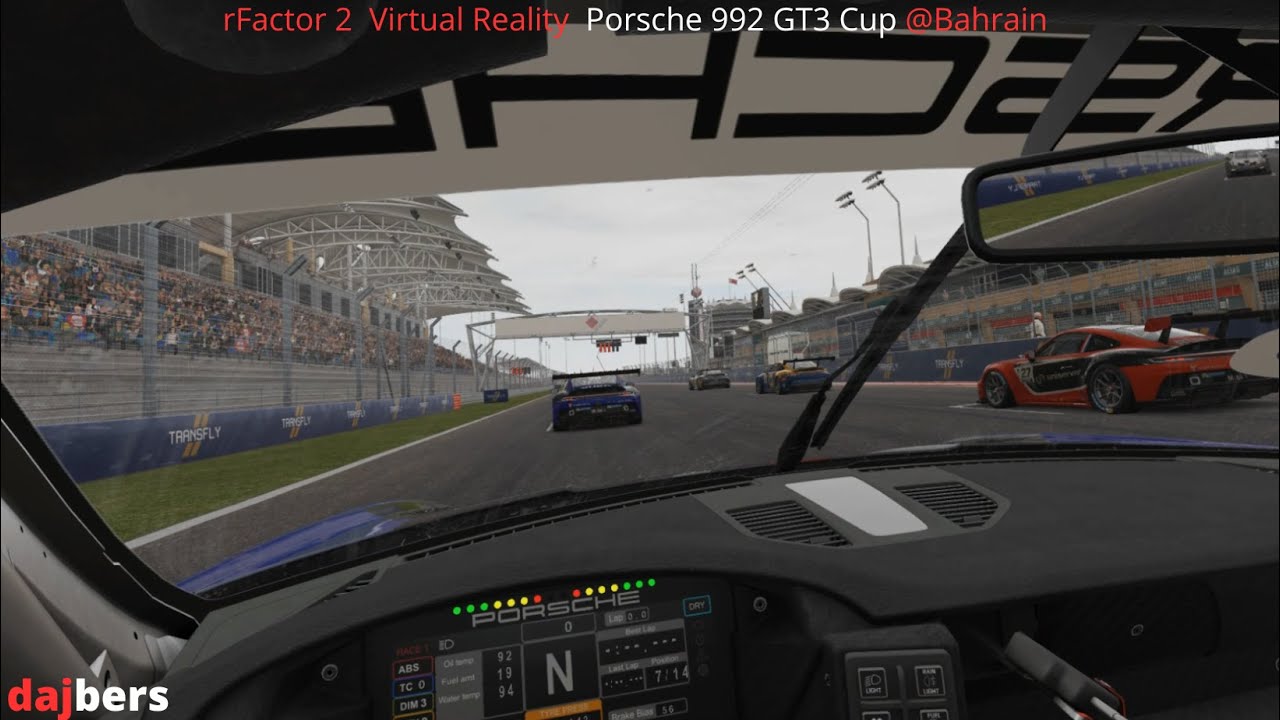 rFactor 2 VR Porsche 992 GT3 Cup @Bahrein