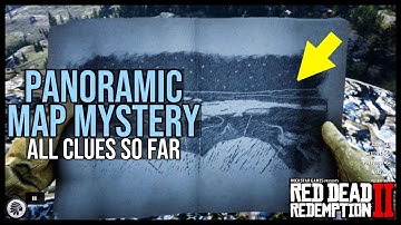 RDR2 - PANORAMIC MAP Locations / All Clues So Far