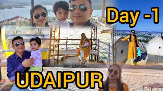 Our Udaipur trip with 11 month old baby | Day -1| Beautiful view of Lake Pichola