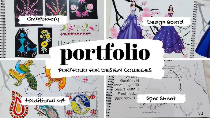 Prelum, Fashion Design Portfolio Guide, Visual Resume