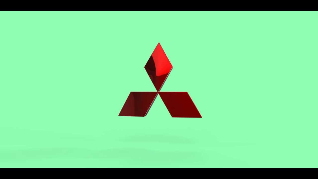 3D Mitsubishi Logo  Animation  YouTube