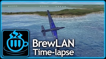 BrewLAN Time-lapse: UEF T2 Spy Plane (x48 speed)