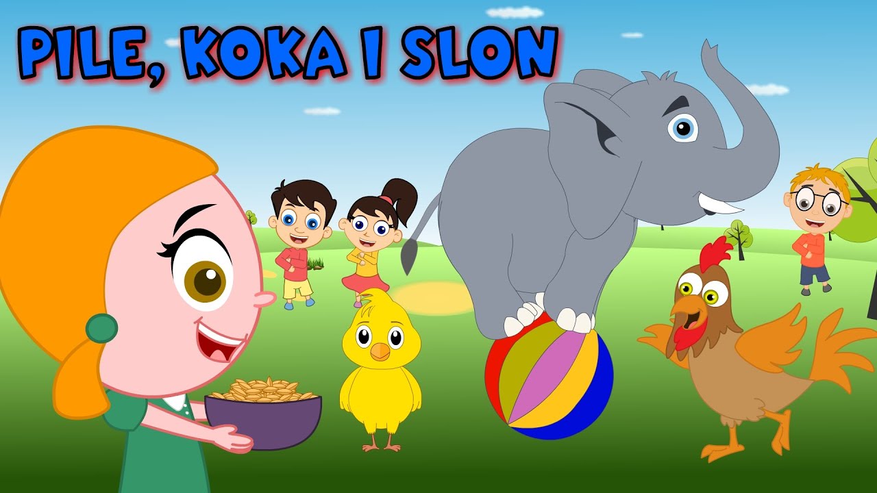 Dječje pjesme - TOP 25 | Pile, koka i slon i mnoge druge