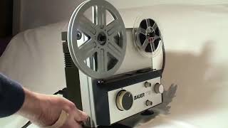 8ミリフィルム映写機 Bauer T4 ドイツ製 Vintage Bauer T4 Projector With Cover Powers On | eBay