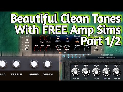 7 BEST FREE Amp Sims For CLEAN GUITAR Sound -  Vst Plugins For PC & MAC - Part 1/2 - amnerhunter.com