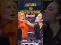 “AJ LEE Returns &amp; Beats BECKY LYNCH 🔥 | Fans Shocked!”😱 #wwe #wrestling #sports #raw #aew #shorts