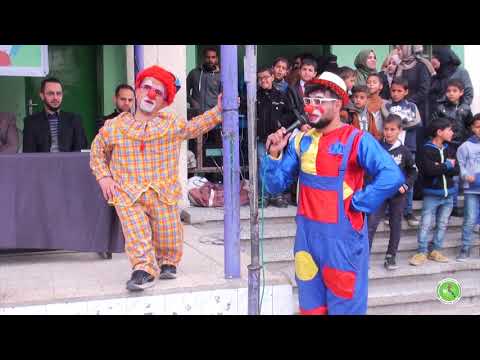 من فعاليات اليوم الترفيهي لكل من طلاب مدارس عبسان الأساسية للبنين شرق خانيونس