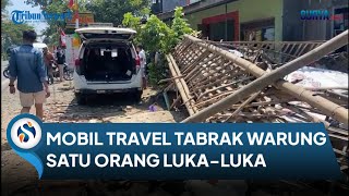Kronologi Mobil Travel Tabrak Warung Di Ponorogo, Bermula Hindari Emak-Emak Belok Mendadak