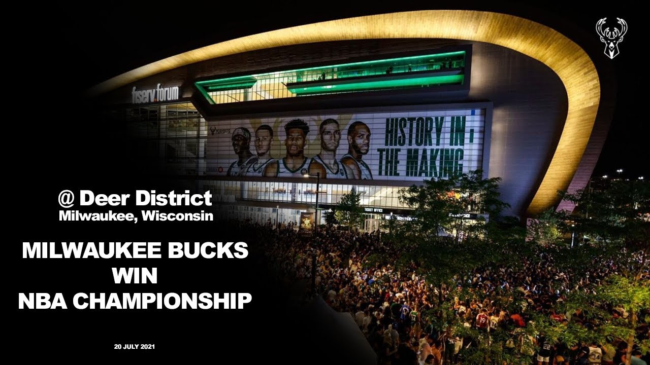 Deer District’s reaction to the Milwaukee Bucks winning the Championship, NBA Finals