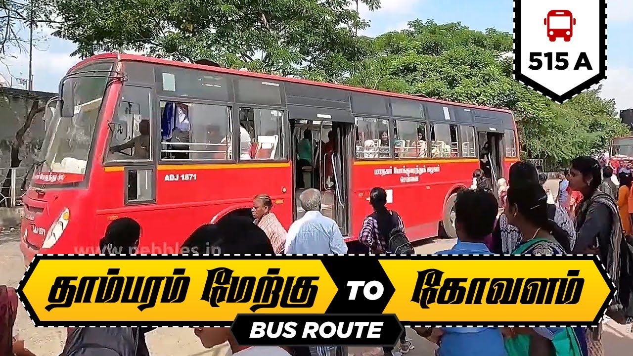 51a Bus Route Tambaram To Velachery 51a Bus Route Tambaram To Velachery