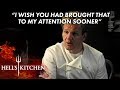 Chef Robert Has An Emotional Chat With Gordon Ramsay | Hell's Kitchen