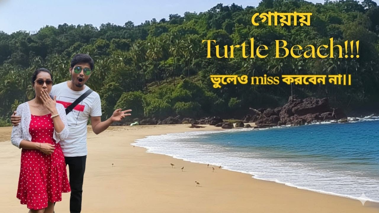 Day 3 [Part 1] Iconic Beaches of South Goa । Golgibaga Beach X Sadolexem Bridge। Palolem। Agonda 🏖️।