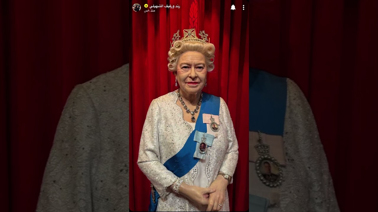 سنابات رند ورفيف الشهيلي،التقو ب تماثيل المشاهير 😍🤍