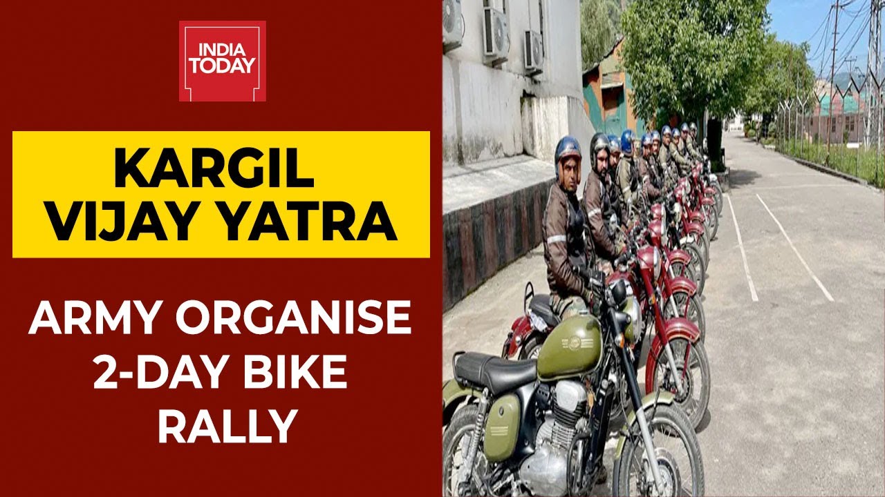 Kargil Vijay Yatra: Northern Command Of Indian Army Organise 2-Day Motorcycle Rally | Special Report
