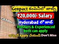 Genpact Recruitment 2023 | Freshers Jobs |Jobs in Hyderabad | genpact hiring 2023 |Jobs in Telugu