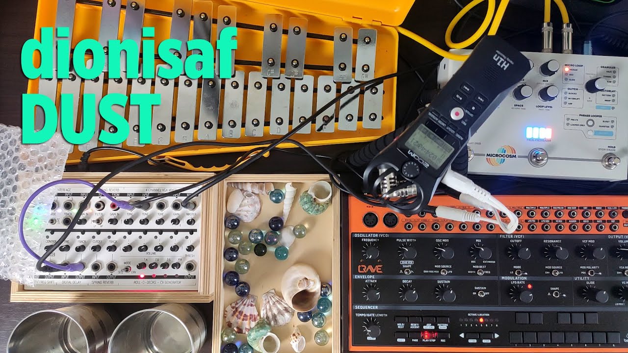 DUST (ambient) behringer Crave, Xylophone, KOMAelektronik FX