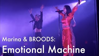 Marina ft. BROODS - Emotional Machine (LIVE: Neon Gold X, Knockdown Center NYC 2018) Resimi