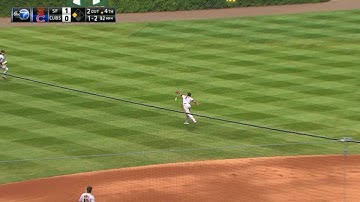 SF@CHC: Heyward plates Rizzo with a single to left