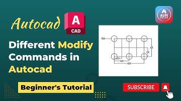AutoCAD Copy, Offset and Mirror Command in Hindi