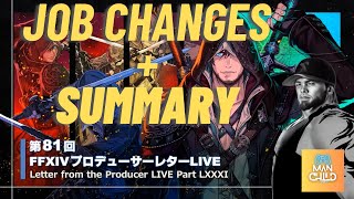 FFXIV - Live Letter 81 - 7.0 Job Changes And Condensed Summary