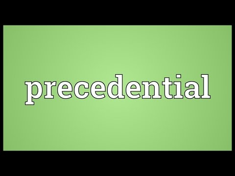 Header of precedential