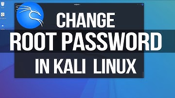 How to reset the ROOT PASSWORD in Kali Linux