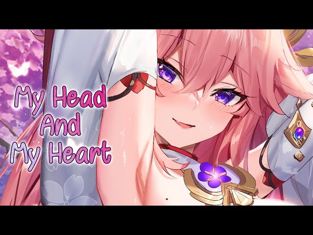 Nightcore - My Head & My Heart class=