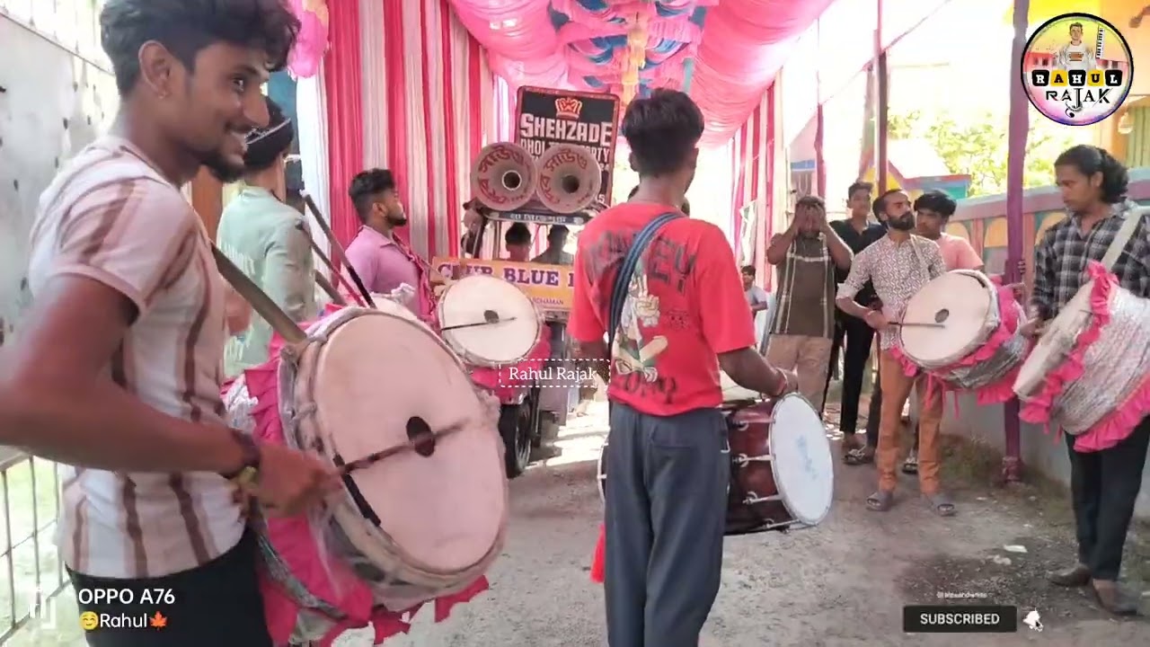 💥Shehzade dhol tasha💥 powerfull saman Hazira kalna kali puja 2025❤️‍🩹 club blue eyes❤️‍🩹
