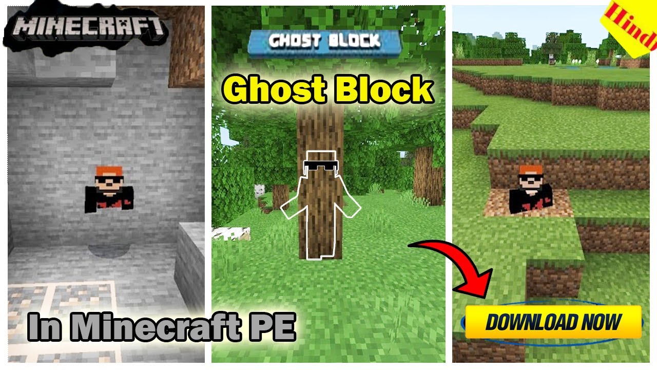 Ghost Block Mod for Minecraft APK for Android Download