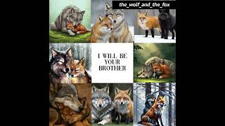 hey guys! it’s faedra_kitsune~ posting again!!! 💕💕 #wolf #fox #wolfandfox #foxandwolf #duo