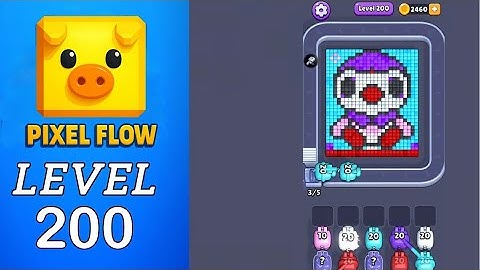 Pixel Flow Level 200 Walkthrough