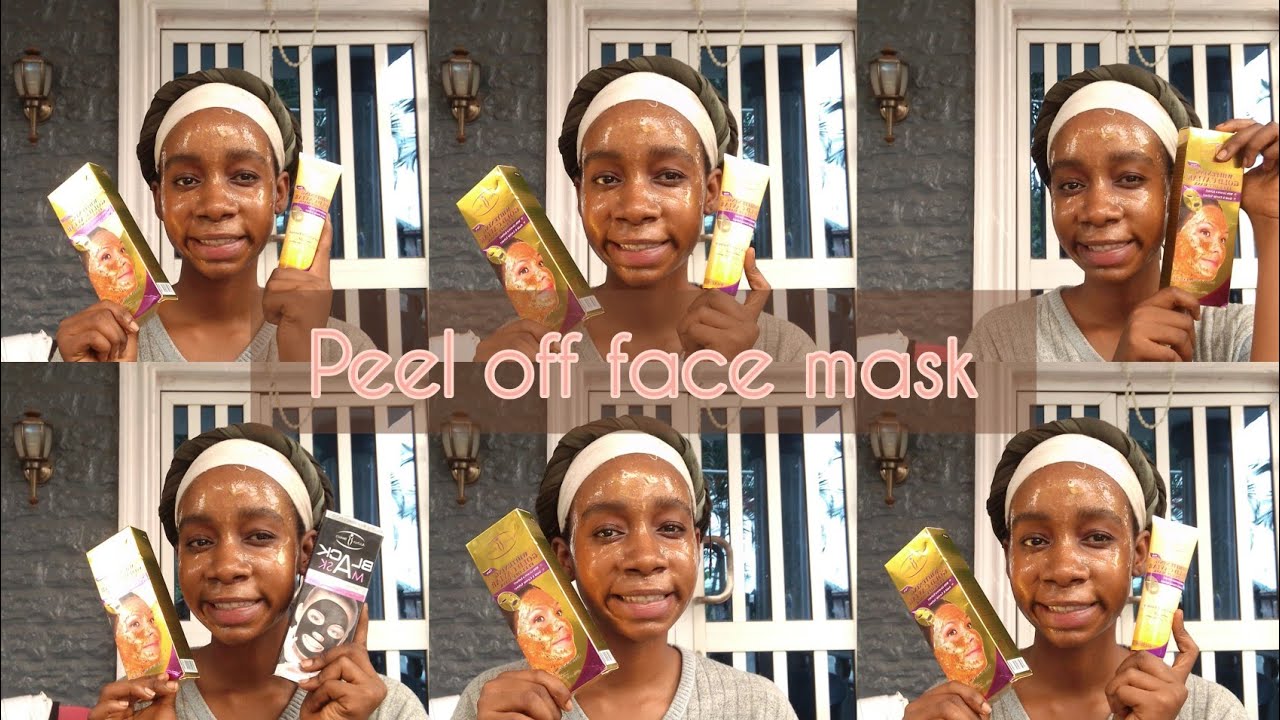 WHITENING GOLD CAVIAR PEEL OFF MASK||AMAZING RESULT 😮