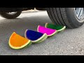 Experiment Car vs Jelly vs Watermelon | Crushing Crunchy &amp; Soft Things by Car | Test S