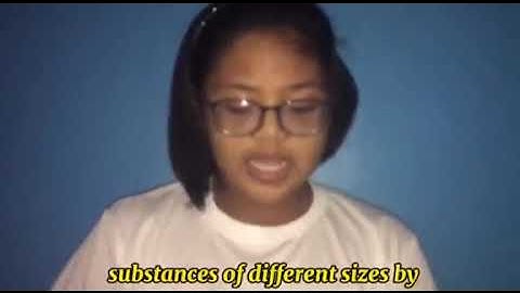 Jingle about ways of separating mixtures in the tune of Isko Moreno vs Alfredo.