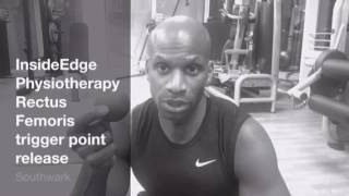InsideEdge Physiotherapy Rectus femoris trigger point release