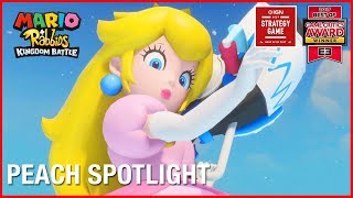 Mario + Rabbids Kingdom Battle: Peach Character Spotlight | Gameplay Trailer | Ubisoft [NA] screenshot 5