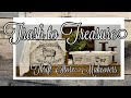 Making Over Thrifted Finds || Trash to Treasure || Farmhouse Decor || Stamping || Tissue Paper