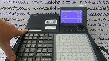 How To Use The Casio SR-C4500 Cash Register