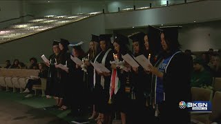 'An honor': Local mother-daughter nurse duo share pinning moment at graduation
